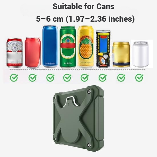 Portable Beer Can & Bottle Opener Pro