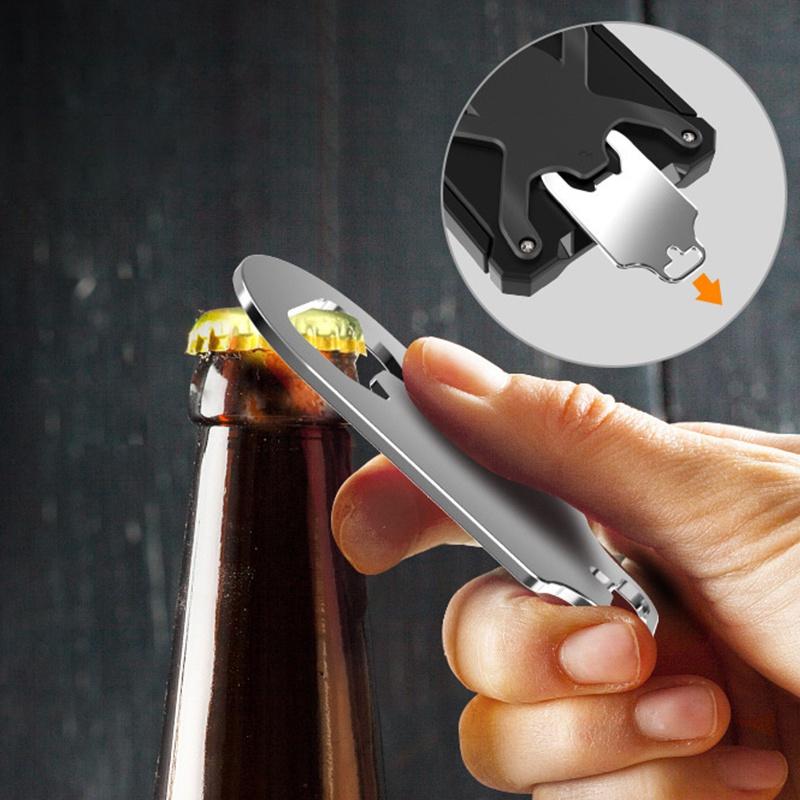 Portable Beer Can & Bottle Opener Pro