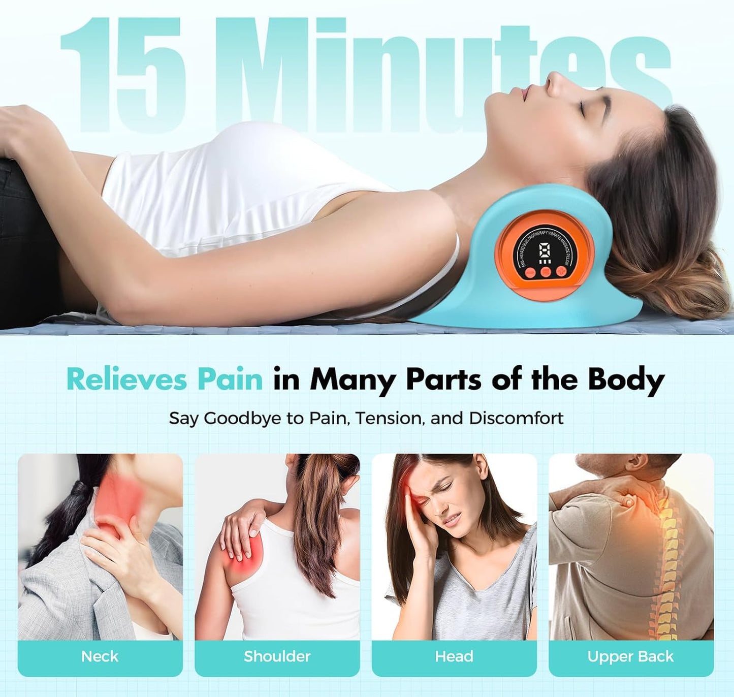 Soothing Neck Massager Pillow