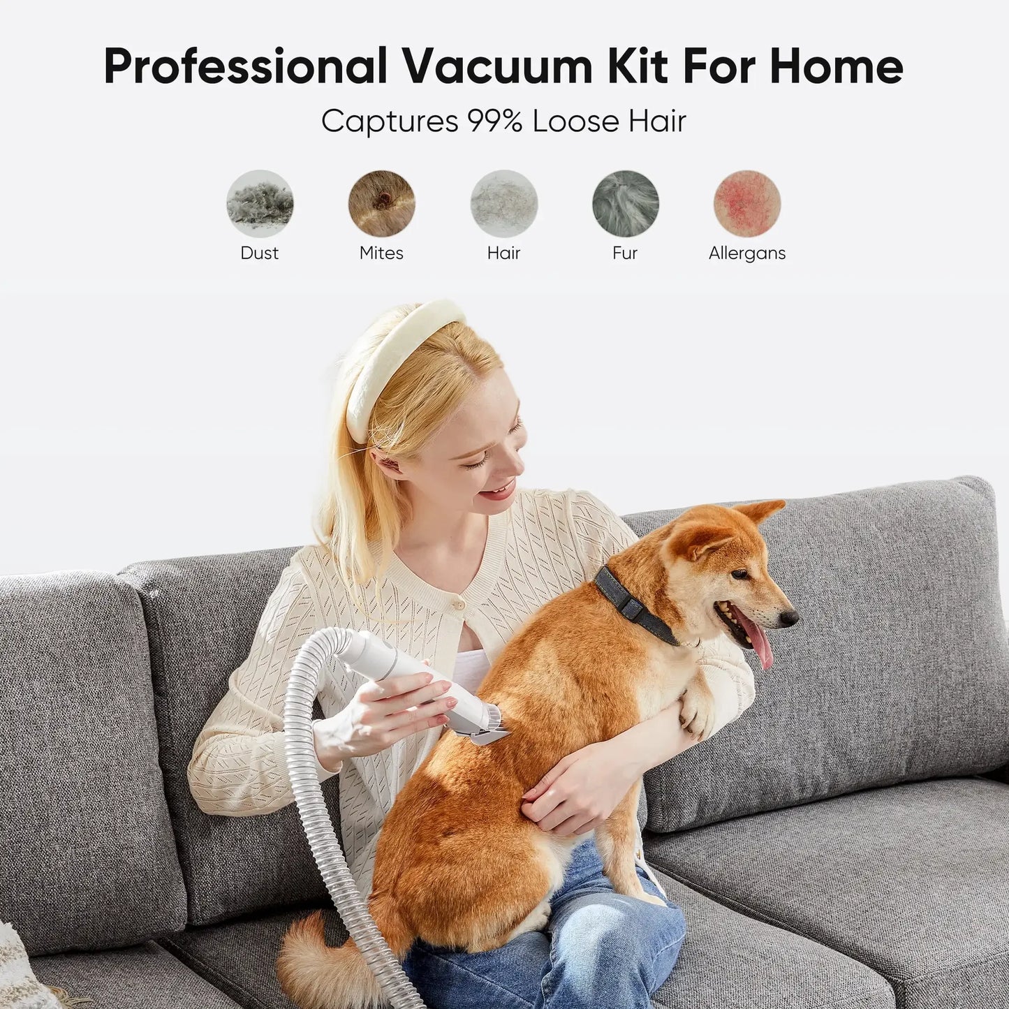 GroomiVac All-in-One Kit