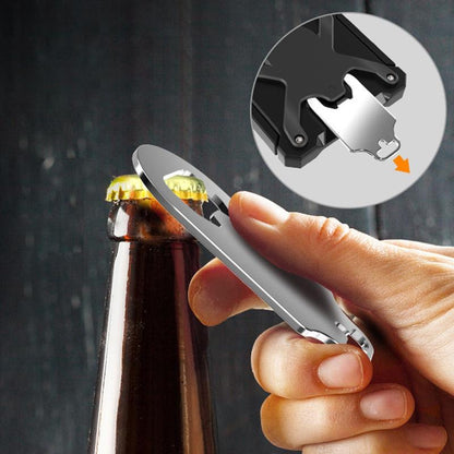 Portable Beer Can & Bottle Opener Pro